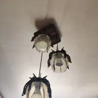 لوستر چوب|لوستر و چراغ آویز|تبریز, |دیوار