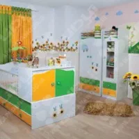 تخت و کمد دو منظوره کودک و نوجوان آپادانا