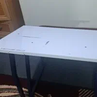فروش میز تحریر فلزی با رویه چوبی