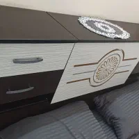 سرویس کامل تخت خواب و میز آرایش