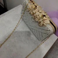 کیف عروس و دسته گل