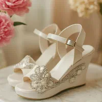 ست زنانه لوکس کیف مجلسی، صندل مجلسی و دمپایی|کیف، کفش، کمربند|بروجرد, |دیوار