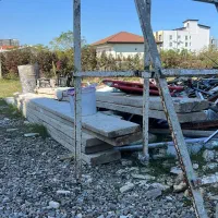 فروش بشکه و چهار پایه و تخته زیر کار بنایی|مصالح و تجهیزات ساختمان|سلمانشهر, |دیوار