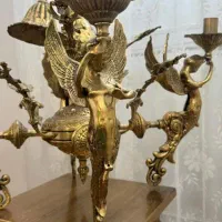 لوستر برنزی|لوستر و چراغ آویز|اردبیل, |دیوار