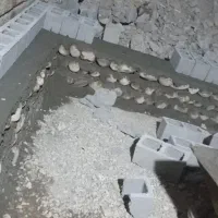 استا بنا بلوک چینی بطن سقف از 0تا صد انجام میدیم|خدمات پیشه و مهارت|درگهان, |دیوار