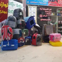 باکس سگ ظرف خاک گربه کوله پت شاپ غذای خاک