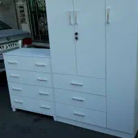 کمد لباس دو درب وسه درب دراور ریلی