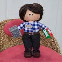 عروسک آقای حسابدار|اسباب‌‌بازی|قم, نخودی|دیوار