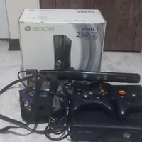xbox360 همراه کینکت و کلی بازی|کنسول، بازی ویدئویی و آنلاین|تهران, دولت‌آباد|دیوار