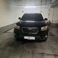 سانتافه ۲۰۱۱ بی رنگ (مشکی)|خودرو سواری و وانت|تهران, شهرک هما|دیوار