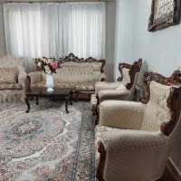 مبل سلطنتی ۹نفره همراه کاور|مبلمان خانگی و میز عسلی|رباط‌کریم, رباط‌کریم|دیوار