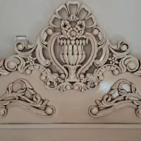 تخت خواب دونفره چوب راش