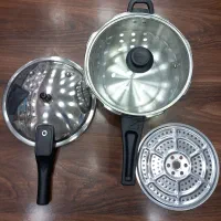 زود پز سیلور کرست 7 لیتری 9 لیتری 11 لیتری|اجاق گاز و لوازم برقی پخت‌وپز|آبادان, |دیوار