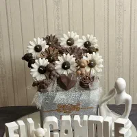 شمع و با کس گل شمعی|صنایع دستی و سایر لوازم تزئینی|گنبد کاووس, |دیوار