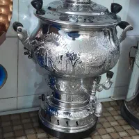 سماور گازی و قابلمه تفلون