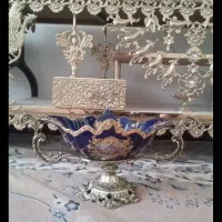 کشکول طلاکوب برنجی