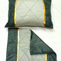 جلد متکا جنس مبلی نوار طلایی