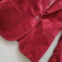 کت مخمل کاملا نو h&m