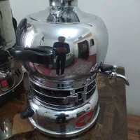 کتری استیل و سبزی خورد کن