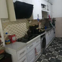 کابینت در حد تمام ام دی اف با هود و گاز