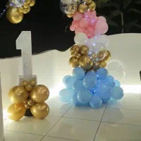 بادکنک آرایی و گل آرایی دکور یلدایی و سفره عقد|خدمات پذیرایی، مراسم|قزوین, |دیوار