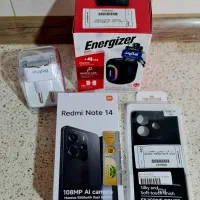 گوشی نوت 14 4Gحافظه 256رم 8 پلمپ ویتنام