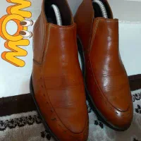 کفش چرم باربارا درحد نیم بوت فوری