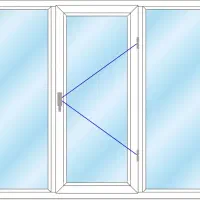 پنجره یو پی وی سی  UPVC