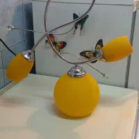 لوستر تک شاخه و سه شاخه