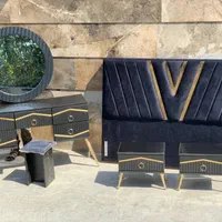 سرویس/تخت خواب کامل /تمام پارچه لمسه ای /راک*|تخت و سرویس خواب|ارومیه, |دیوار