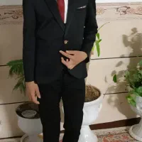 کت و شلوار به همراه جلیقه ست بچگانه پسرانه