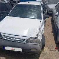 پراید تصادفی چپی