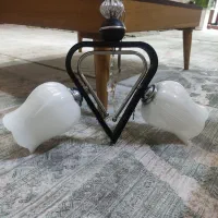 لوستر دو شاخه