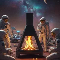 میز آتشدان  و بخاری هیزمی|بخاری، هیتر، شومینه|شیراز, انجیره|دیوار