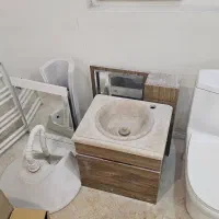 2 عدد روشویی+1 عدد توالت فرنگی+1 عدد حوله خشک کن