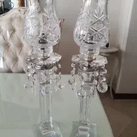 جا شمعی کریستال لهستان ۴۶ سانت ارتفاع