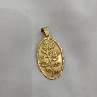 پلاک طلا بدون اجرت