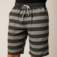 شلوارک راحتی مردانه مدل راه راه