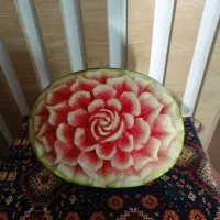 حکاکی کدو و هندوانه شب یلدا|خدمات پذیرایی، مراسم|قزوین, |دیوار