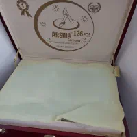 ست قاشق چنگال همراه کنسول و پایه|ظروف سرو و پذیرایی|شیراز, زرهی|دیوار