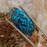 نگین انگشتر فیروزه عنکبوتی نیشابوری رنگ محک طبیعی|بدلیجات|تهران, بازار|دیوار