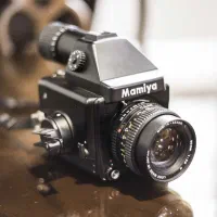 دوربین مامیا Mamiya 645E با لنز 80mm + جعبه اصلی