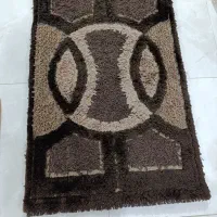 قالیچه کرم قهوه ای