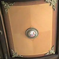 بوفه چوبی شیشه ای