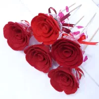 شاخه گل ولنتاین|گل مصنوعی|قم, لسانی|دیوار