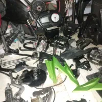 لوازم استک اصلی  آپاچی کامل بجز فلاپ عقب وچراغش