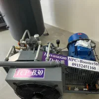 کمپرسور باد بوستر ۴۰بارفشار پت اب معدنی اسکرو