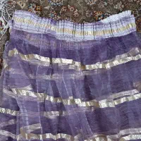 پرده اتاق حریر صورتی بنفش|پرده، رانر، رومیزی|قم, دروازه چوبی|دیوار