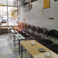 نیمکت و میز|میز و صندلی غذاخوری|نقده, |دیوار