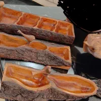 ظرف سرو و پذیرایی چوبی